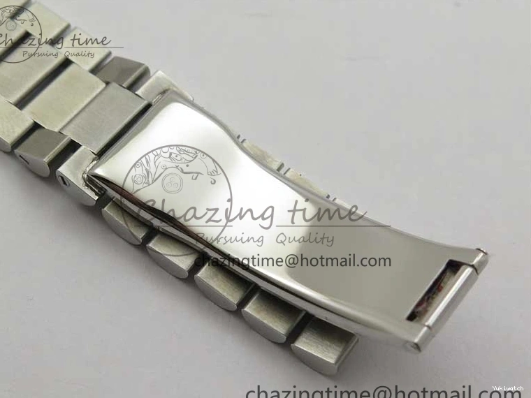 A2836 Dial 228239 Dial Blue SS BP SS Version Textured 904 on Day-Date President 40mm Ice Bracelet New 0724